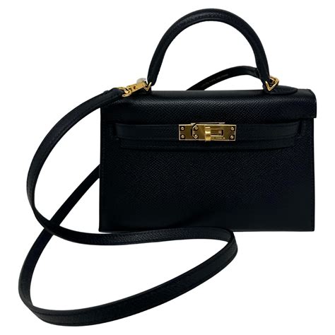 hermes black mini kelly|Hermes kelly mini size.